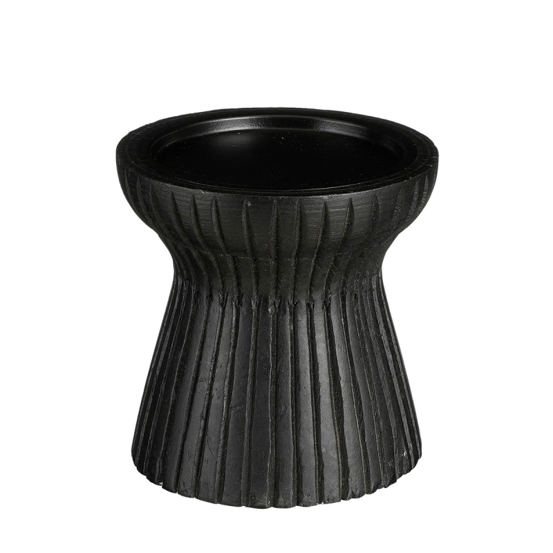 Κηροπήγιο (Φ10x10) Edelman Indiana Black 1144655