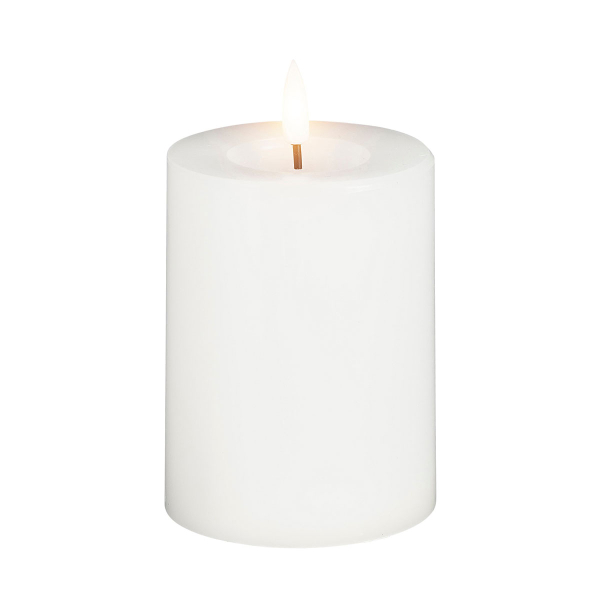 Διακοσμητικό Φωτιστικό Κερί Led (Φ7.5x10) Edelman Mica White 1134694