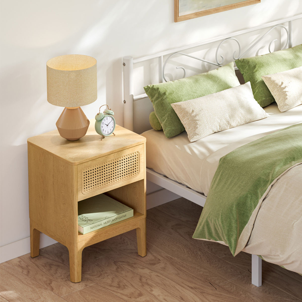 Κομοδίνο Με Συρτάρι & Ράφι (45x40x60) Vasagle LET616T57