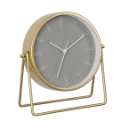 Ρολόι Επιτραπέζιο (18.5×6.5×18.5) Edelman Corky Grey 1153412