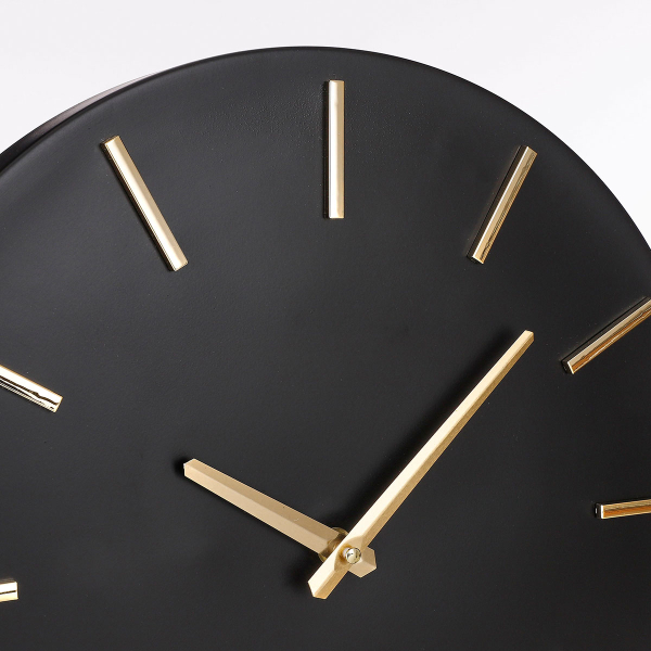 Ρολόι Τοίχου (Φ35) Edelman Brixen Black 1111270