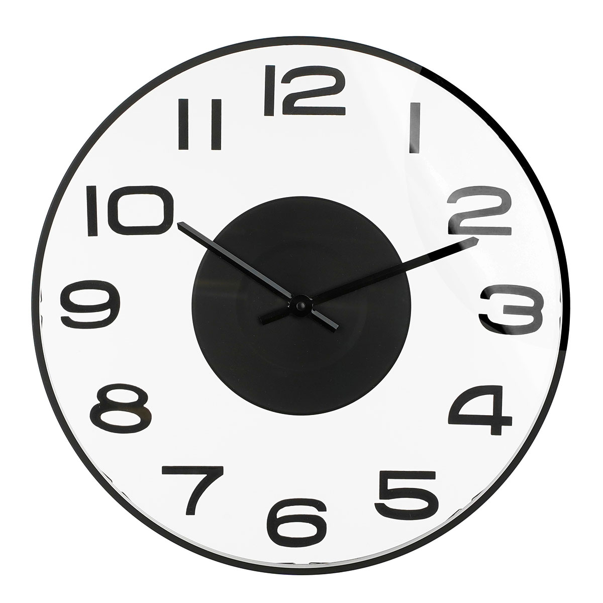 Ρολόι Τοίχου (Φ40) Edelman Henny Black 1153417
