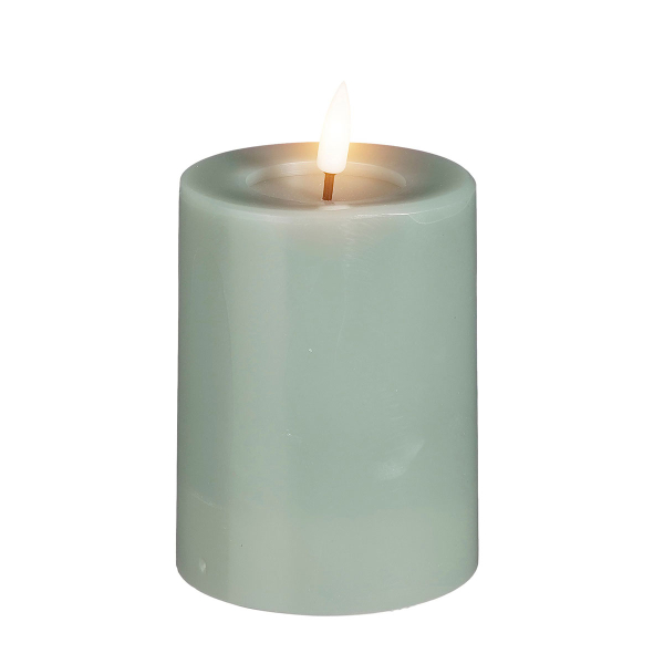 Διακοσμητικό Φωτιστικό Κερί LED (Φ7.5x10) Edelman Mica Green 1134700