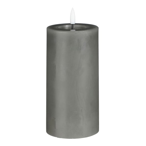 Διακοσμητικό Φωτιστικό Κερί Led (Φ7.5x15) Edelman Mica Grey 1134713