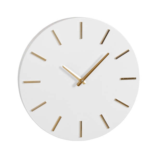 Ρολόι Τοίχου (Φ35) Edelman Brixen White 1111269