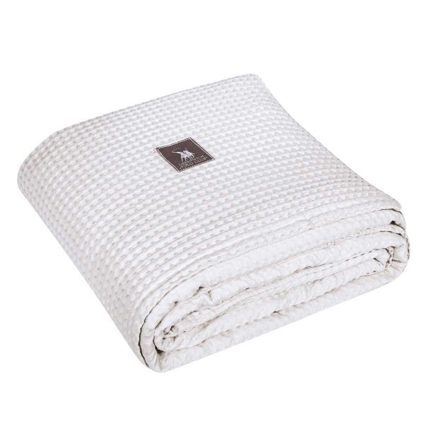 Κουβέρτα Πικέ Υπέρδιπλη (220x240) Greenwich Polo Club Essential 3453 White