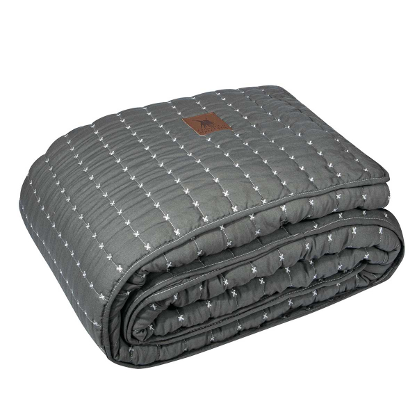 Κουβερλί Υπέρδιπλο (230x250) Greenwich Polo Club Essential 3465 D.Grey