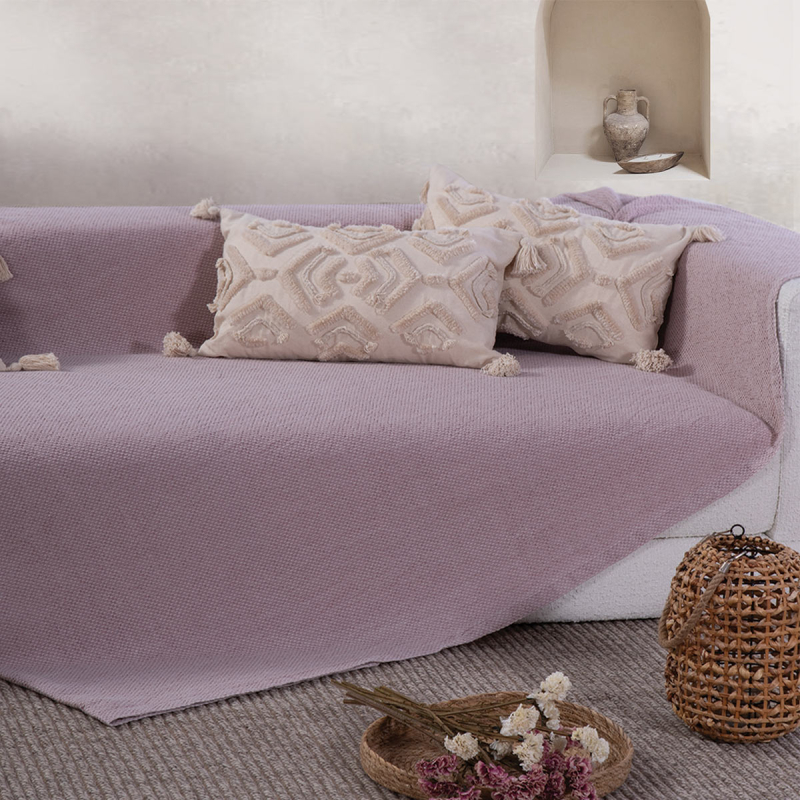Ριχτάρι Καναπέ Διθέσιου (180x250) Nef-Nef Homeware Betty Mauve