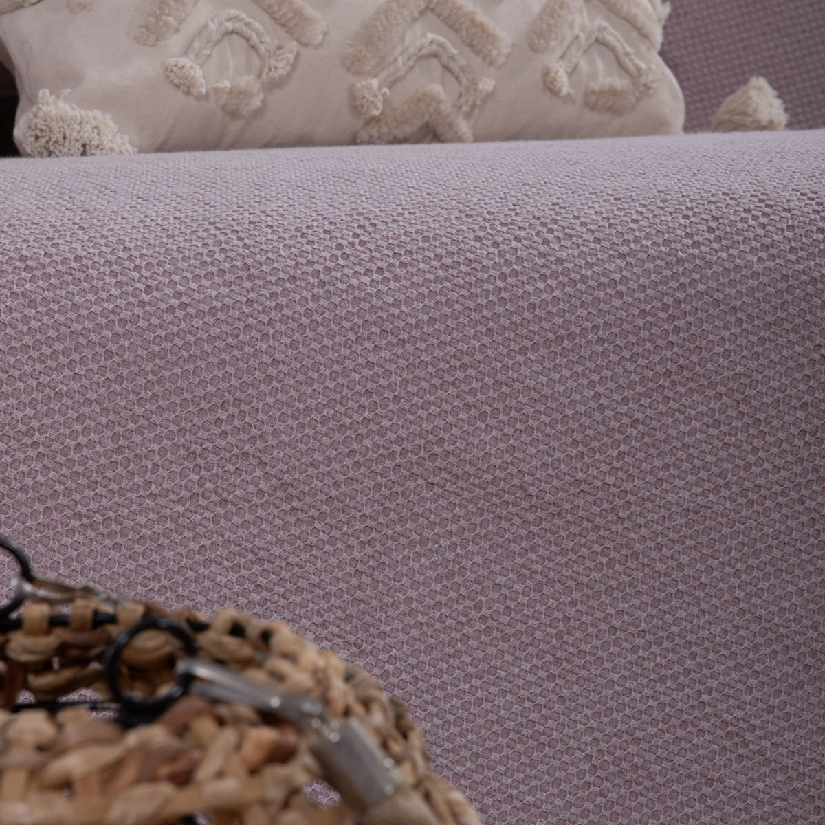 Ριχτάρι Καναπέ Τριθέσιου (180X300) Nef-Nef Homeware Betty Mauve Home Λευκά Είδη Σαλονιού Ριχτάρια Spitishop