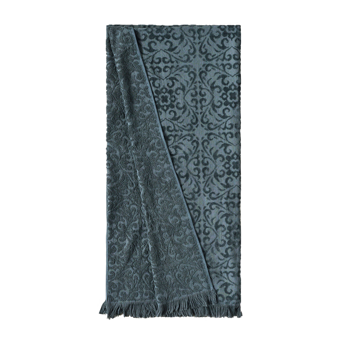 Πετσέτα Θαλάσσης (90×180) Kentia Stylish Deval 30 Black