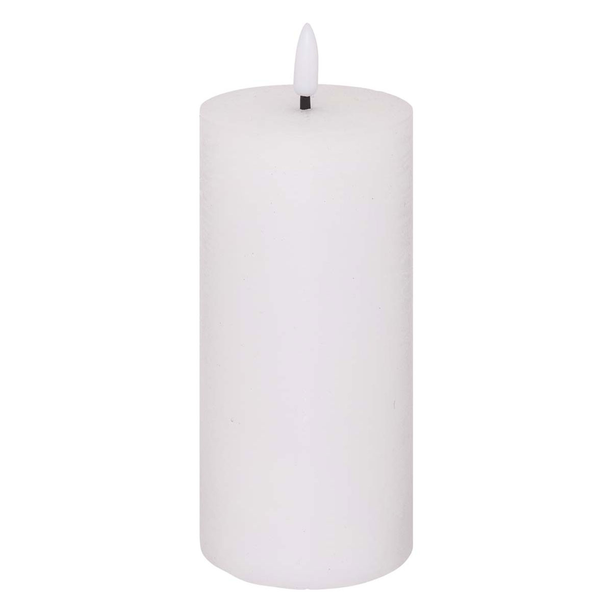 Διακοσμητικό Φωτιστικό Κερί (Φ7×17.5) A-S Molia Blanc 200663A 278537
