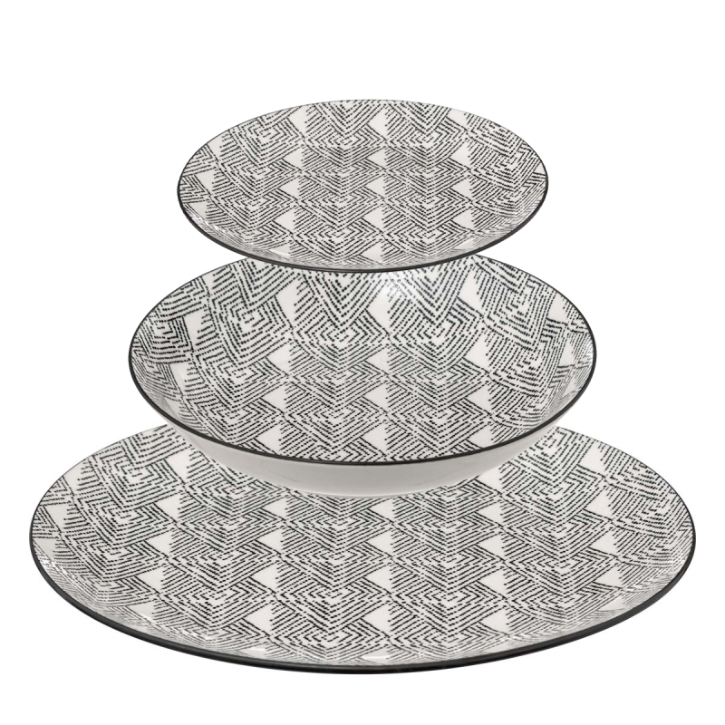 Σετ Πιάτα 18τμχ S-D Bohemia Etnic 202172