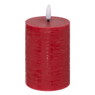 Διακοσμητικό Φωτιστικό Κερί (Φ7×13) A-S Molia Rouge 200665B