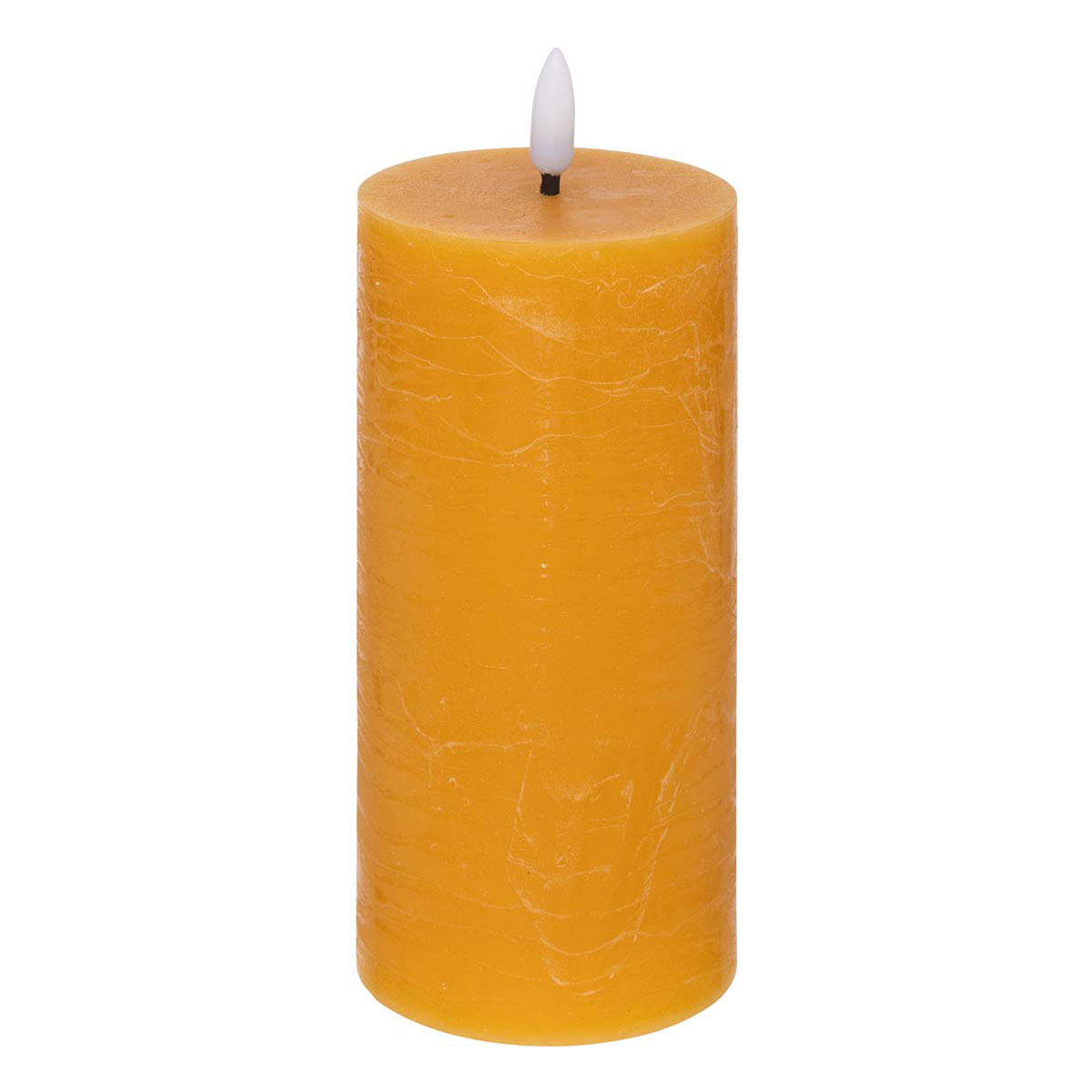 Διακοσμητικό Φωτιστικό Κερί (Φ7×17.5) A-S Molia Jaune 200663D 278747