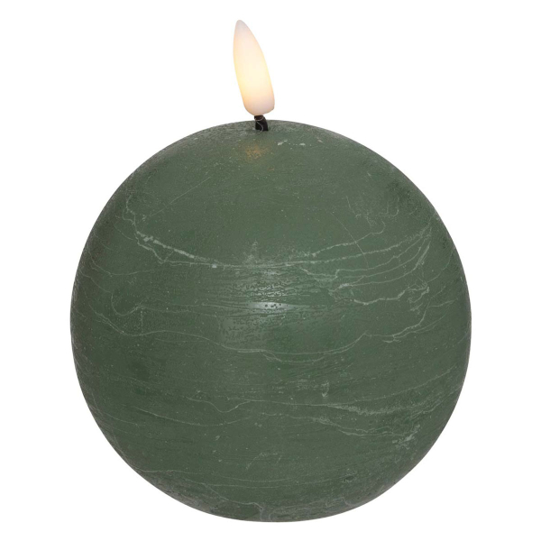 Διακοσμητικό Φωτιστικό Κερί Led (Φ10x11) A-S Molia Vert 200667C
