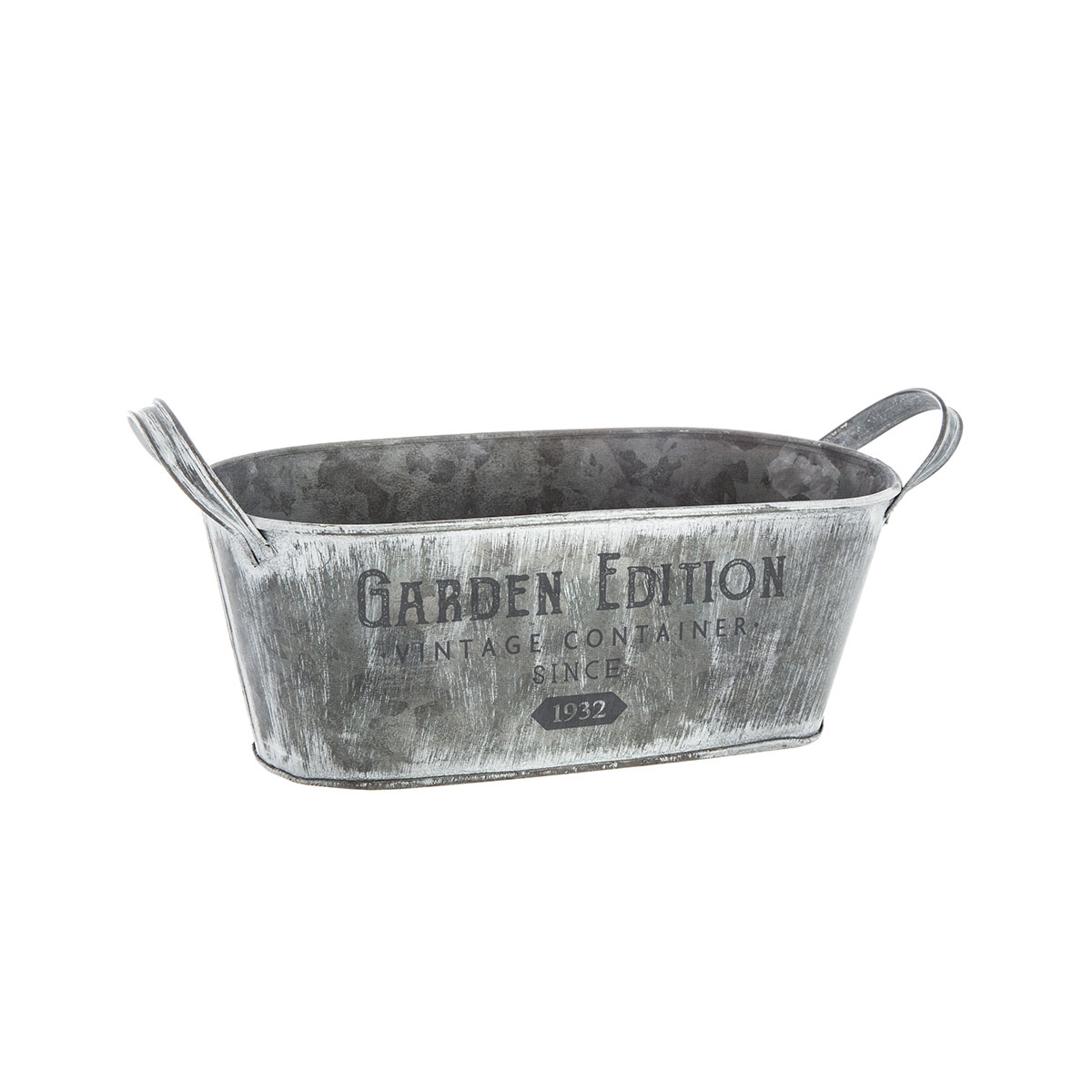 Ζαρντινιέρες (Σετ 3Τμχ) A-S Zinc 155782A Home Κήπος Γλάστρες Spitishop