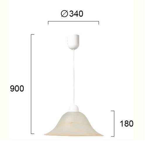 Φωτιστικό Οροφής Μονόφωτο Viokef Duet Honey 3927501 Home Φωτιστικά Spitishop