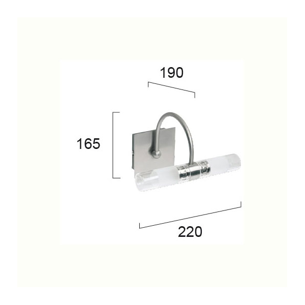 Φωτιστικό Μπάνιου Viokef Tubbe 460000