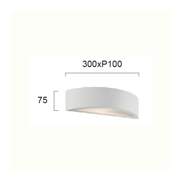 Απλίκα Τοίχου Viokef Dana 4071900