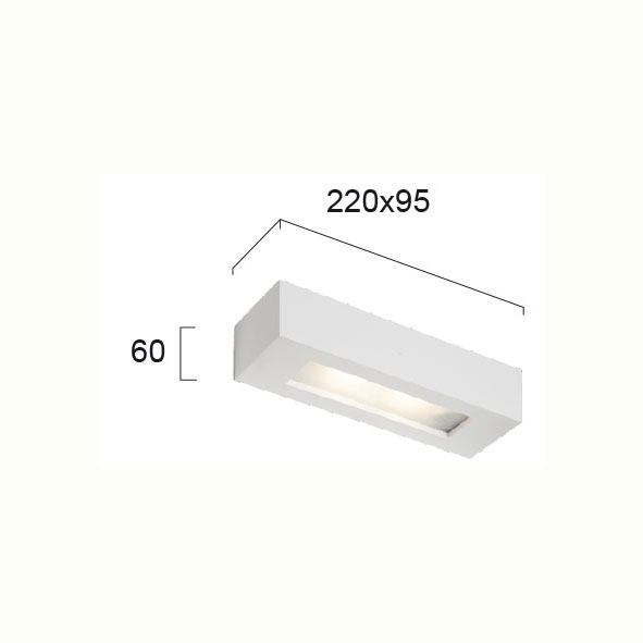 Απλίκα Τοίχου Viokef Mack 4072000 Home Φωτιστικά Οροφής Spitishop