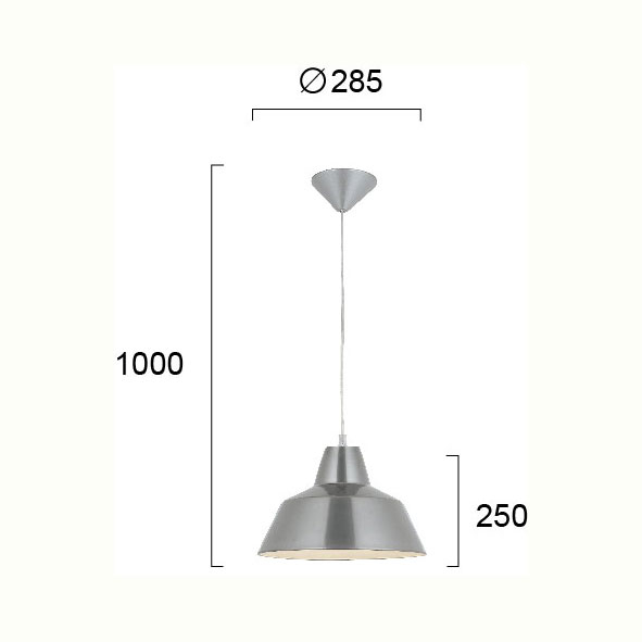 Φωτιστικό Οροφής Μονόφωτο Viokef Glen Silver 4105601 Home Φωτιστικά Spitishop