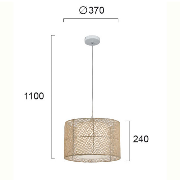 Φωτιστικό Οροφής Μονόφωτο Viokef Grido White 4149000 Home Φωτιστικά Spitishop
