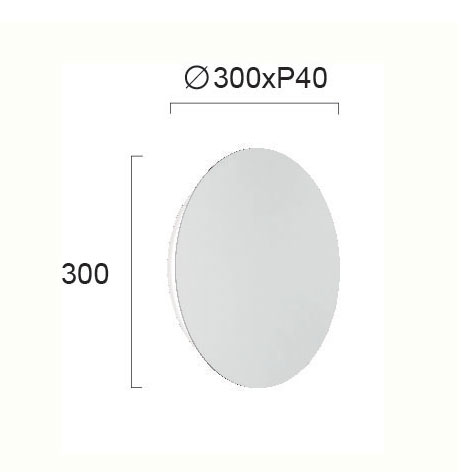 Απλίκα Τοίχου Led Viokef Kyklos White 4193800 Home Φωτιστικά Spitishop