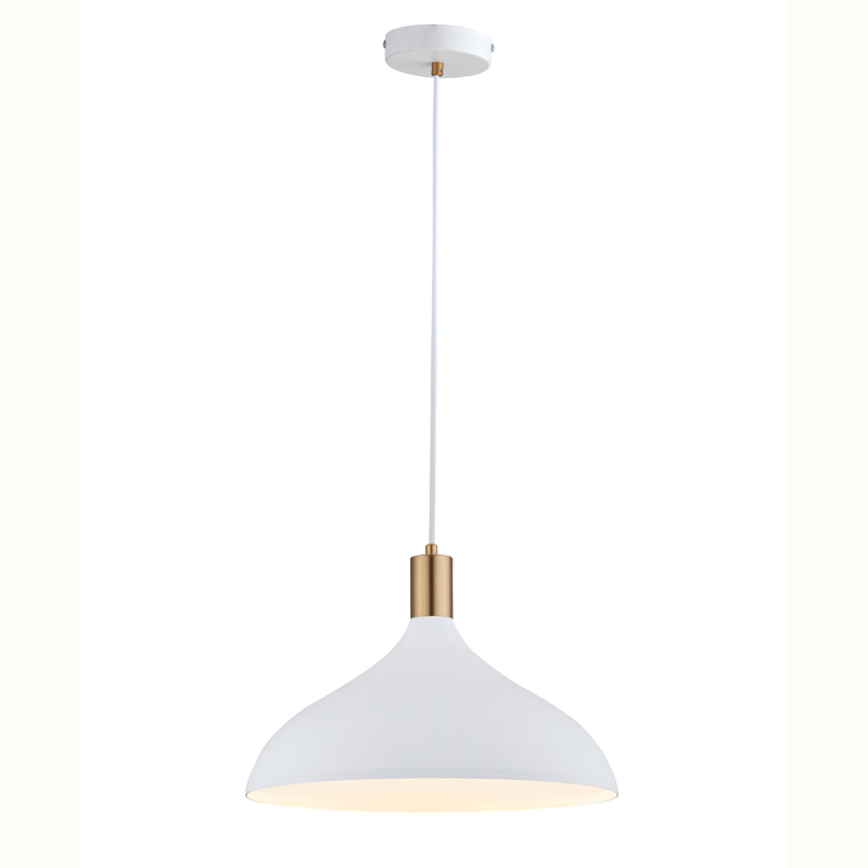 Φωτιστικό Οροφής Μονόφωτο Viokef Lamas White 4197400