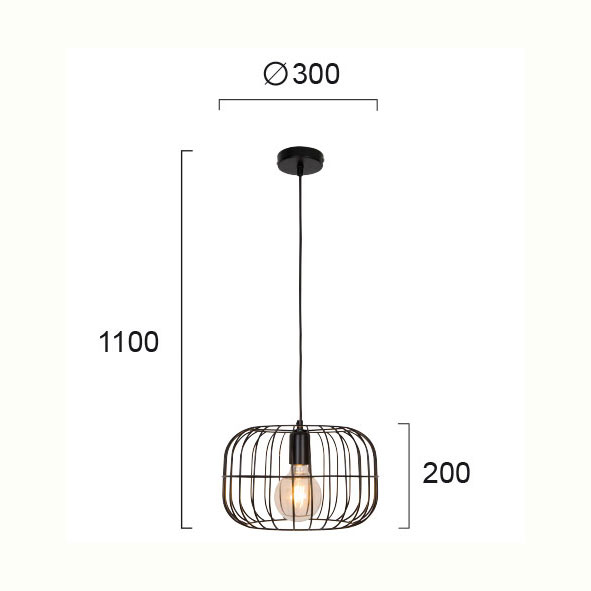 Φωτιστικό Οροφής Μονόφωτο Viokef Zenith Black 4211300 Home Φωτιστικά Spitishop
