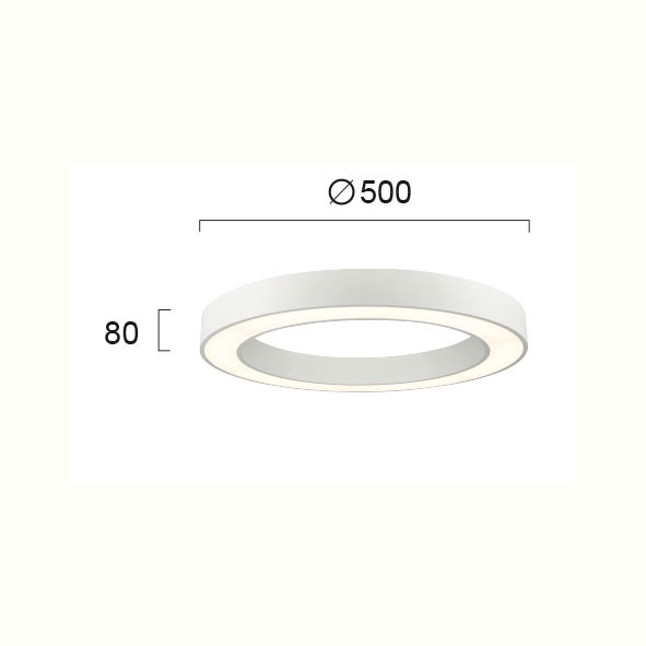 Φωτιστικό Πλαφονιέρα Led Viokef Apollo White 4214100 Home Φωτιστικά Οροφής Spitishop