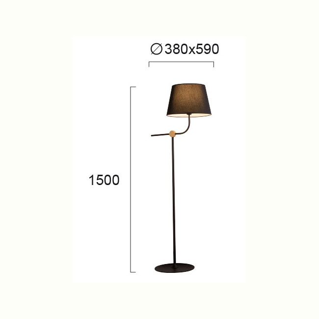 Φωτιστικό Δαπέδου Viokef Largo 4221400 Home Φωτιστικά Spitishop
