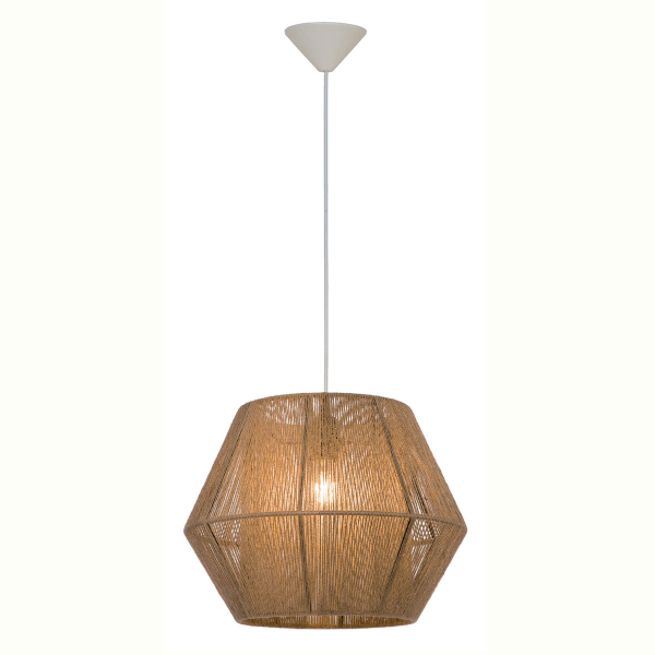 Φωτιστικό Οροφής Μονόφωτο Viokef Zaira Beige 4198102