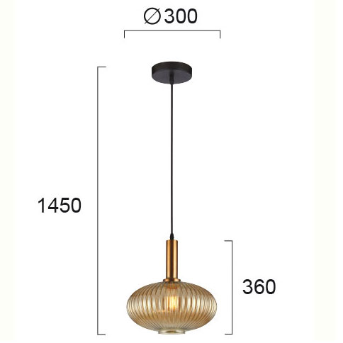 Φωτιστικό Οροφής Μονόφωτο Viokef Sophie Honey 4233500 Home Φωτιστικά Spitishop
