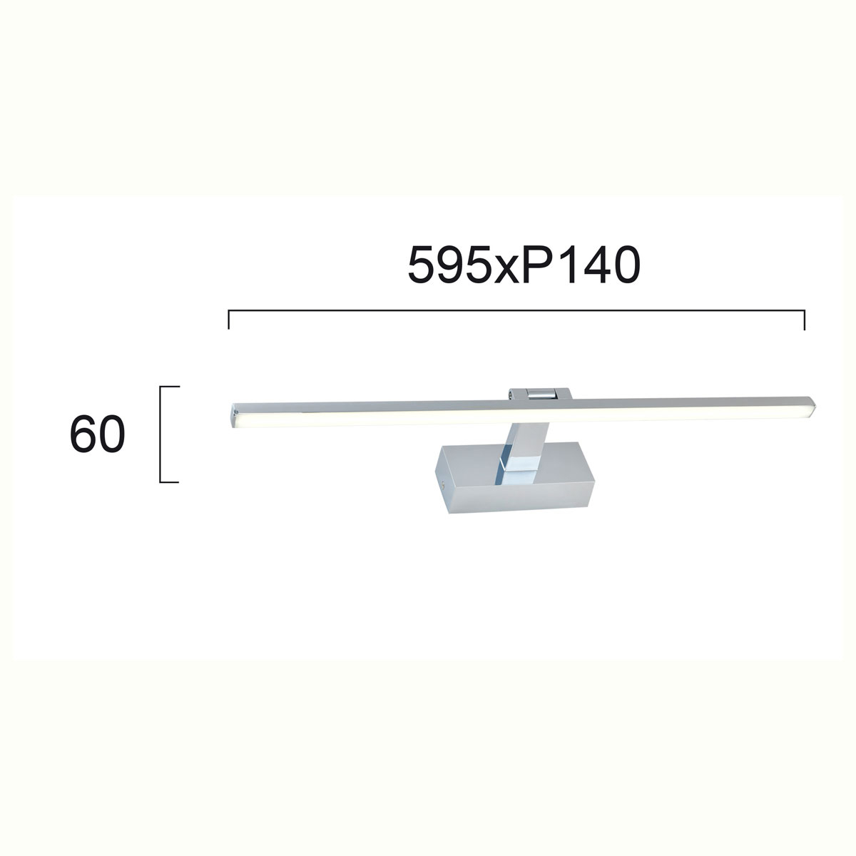 Φωτιστικό Μπάνιου Led Viokef Jasper 4234900 Home Μπάνιο Φωτιστικά Spitishop