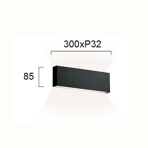 Απλίκα Τοίχου Led Viokef Hugo 4243601 Home Φωτιστικά Spitishop