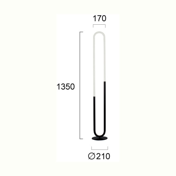 Φωτιστικό Δαπέδου LED Viokef Girotondo 4250100