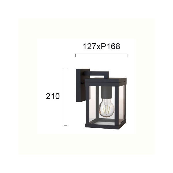 Απλίκα Εξωτερικού Χώρου Viokef Keros 4254900