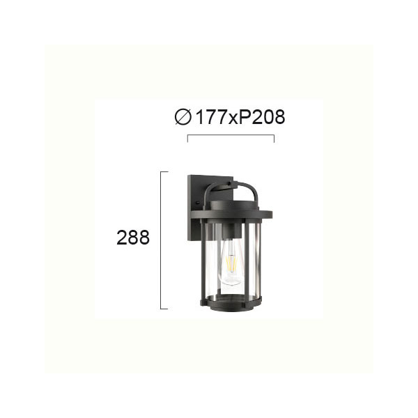 Απλίκα Εξωτερικού Χώρου Viokef Kimolos 4255200