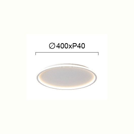 Φωτιστικό Πλαφονιέρα Led Viokef Arla White 4266500 Home Φωτιστικά Οροφής Spitishop