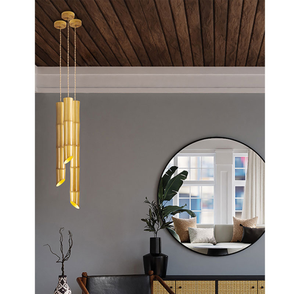 Φωτιστικό Οροφής Μονόφωτο Viokef Bamboo 4270500