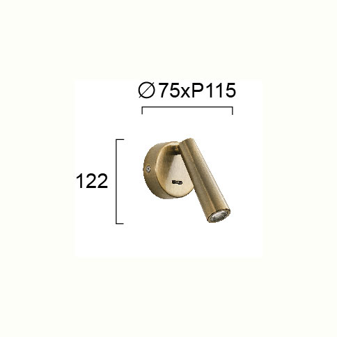 Σποτ Μονόφωτο Led Viokef Mystery 4271301 Home Φωτιστικά Οροφής - Τοίχου Spitishop