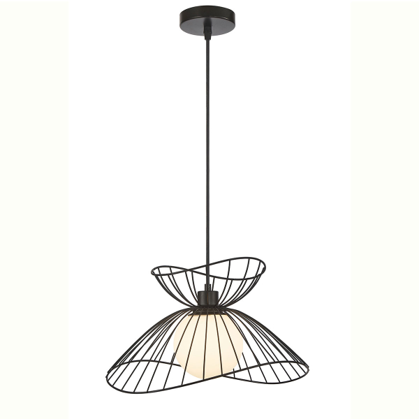 Φωτιστικό Οροφής Μονόφωτο Viokef Belinda Black 4275100