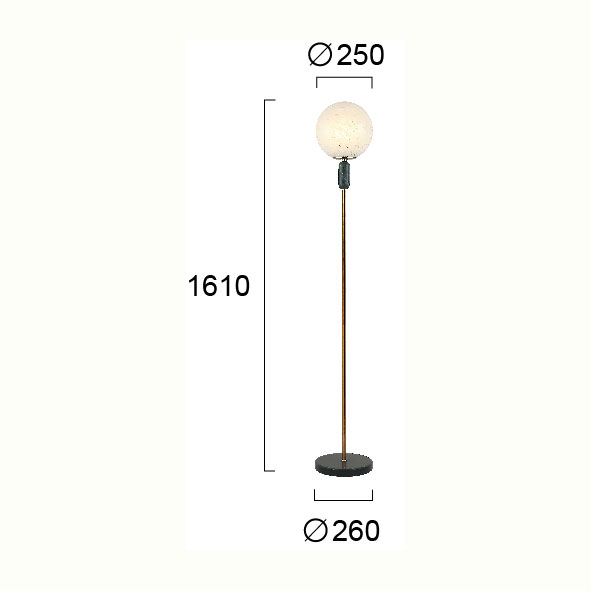 Φωτιστικό Δαπέδου Viokef Polly 4276000 Home Φωτιστικά Spitishop