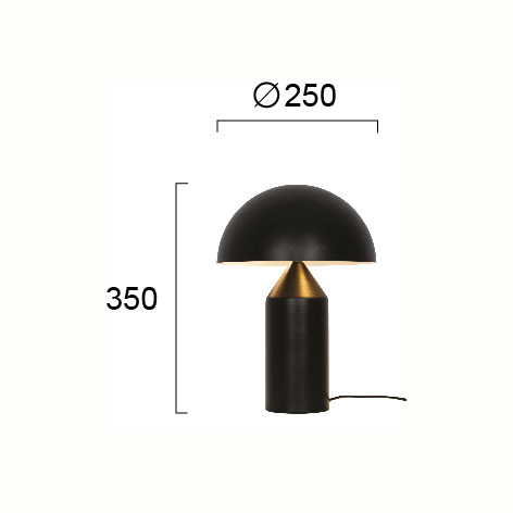 Πορτατίφ Viokef Nilson 4278900 Home Φωτιστικά Επιτραπέζια Spitishop