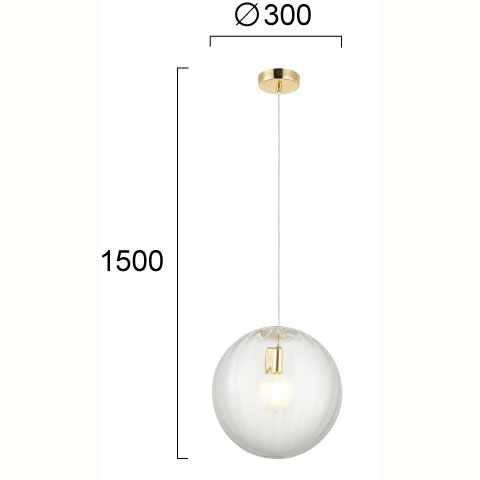 Φωτιστικό Οροφής Μονόφωτο Viokef Diana Transparent 4294300 Home Φωτιστικά Spitishop