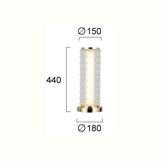 Πορτατίφ Led Viokef Irma 4294800 Home Φωτιστικά Επιτραπέζια Spitishop
