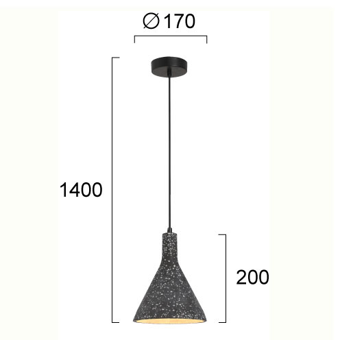 Φωτιστικό Οροφής Μονόφωτο Viokef Dot Black 4297401 Home Φωτιστικά Spitishop