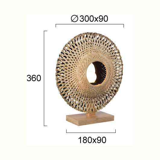 Πορτατίφ Viokef Ilanga 4299200 Home Φωτιστικά Επιτραπέζια Spitishop