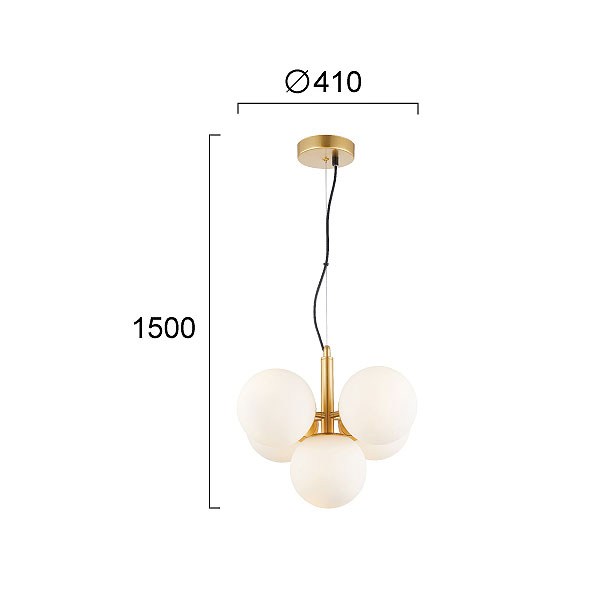 Φωτιστικό Οροφής Πολύφωτο Viokef Nefeli 4299700 Home Φωτιστικά Spitishop