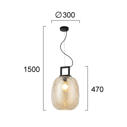 Φωτιστικό Οροφής Μονόφωτο Viokef Lucy Honey 4302802 Home Φωτιστικά Spitishop